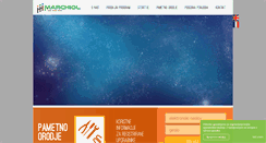 Desktop Screenshot of marchiol.si